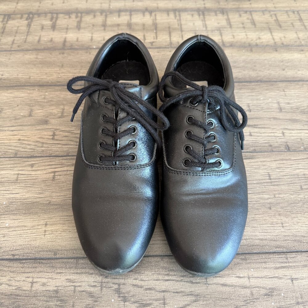 StylePlus Pinnacle black marching band shoe choir show choir mens 9.5W wide